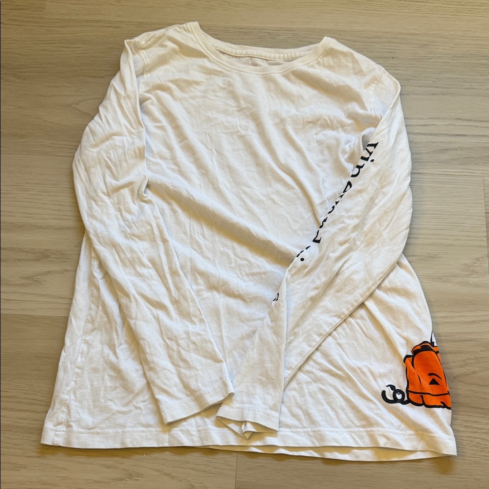 Vineyard Vines Kids Pumpkin Long Sleeve Tee